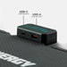 Dark Energy Spectre 18W Solar Panel - Gray close up view of its USB ports 