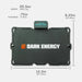 Dark Energy Spectre 18W Solar Panel - Gray dimension when fold 