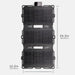 Dark Energy Spectre 18W Solar Panel - Gray dimension when open 