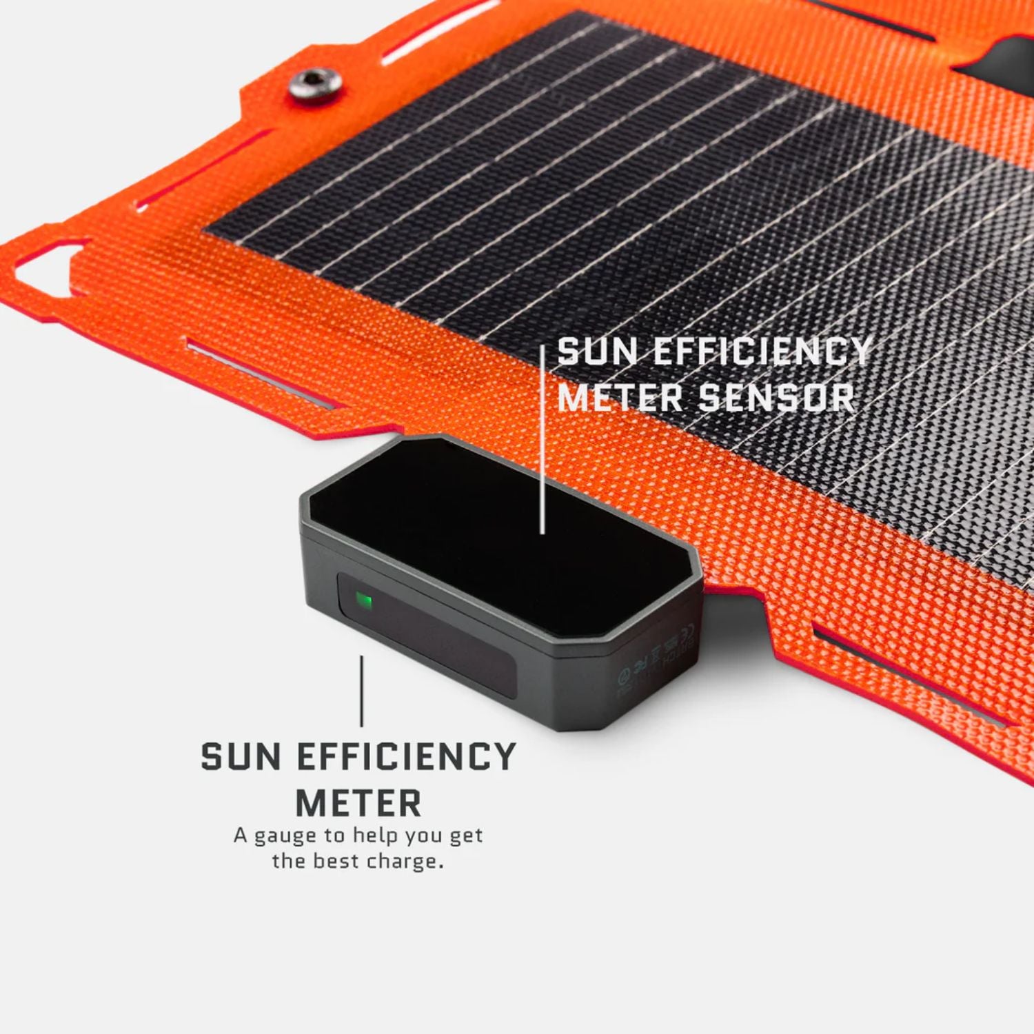 Dark Energy Spectre 18W Solar Panel - Orange - Sun efficiency meter sensor 