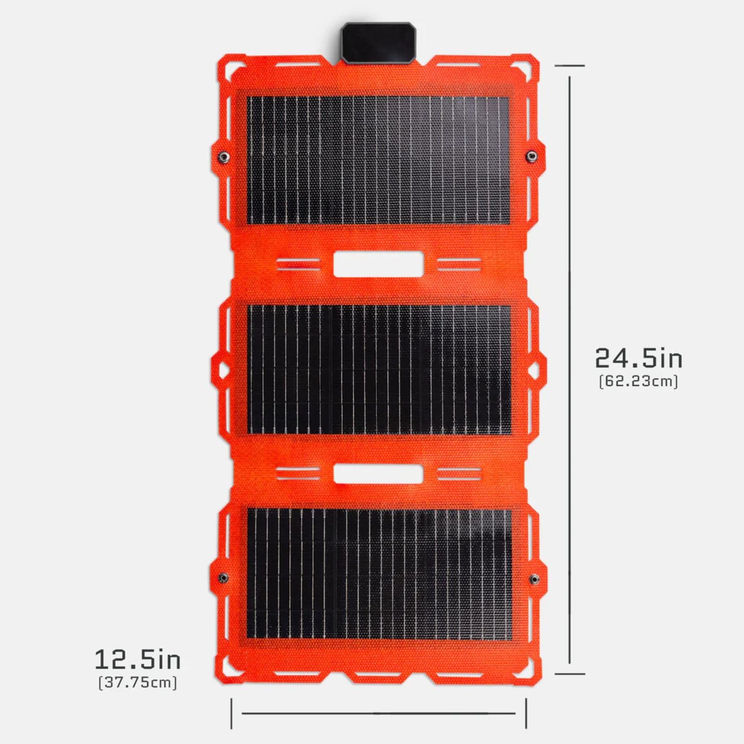Dark Energy Spectre 18W Solar Panel - Orange dimension when unfold