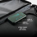 Dark Energy Spectre 56W Solar Panel close up view of its USB ports 
