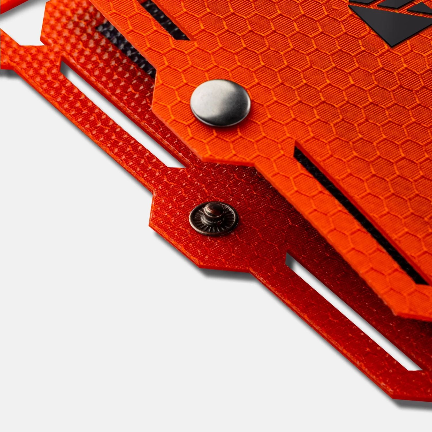 Dark Energy Spectre 8W Solar Panel - Orange close up view