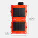 Dark Energy Spectre 8W Solar Panel - Orange dimension when its open