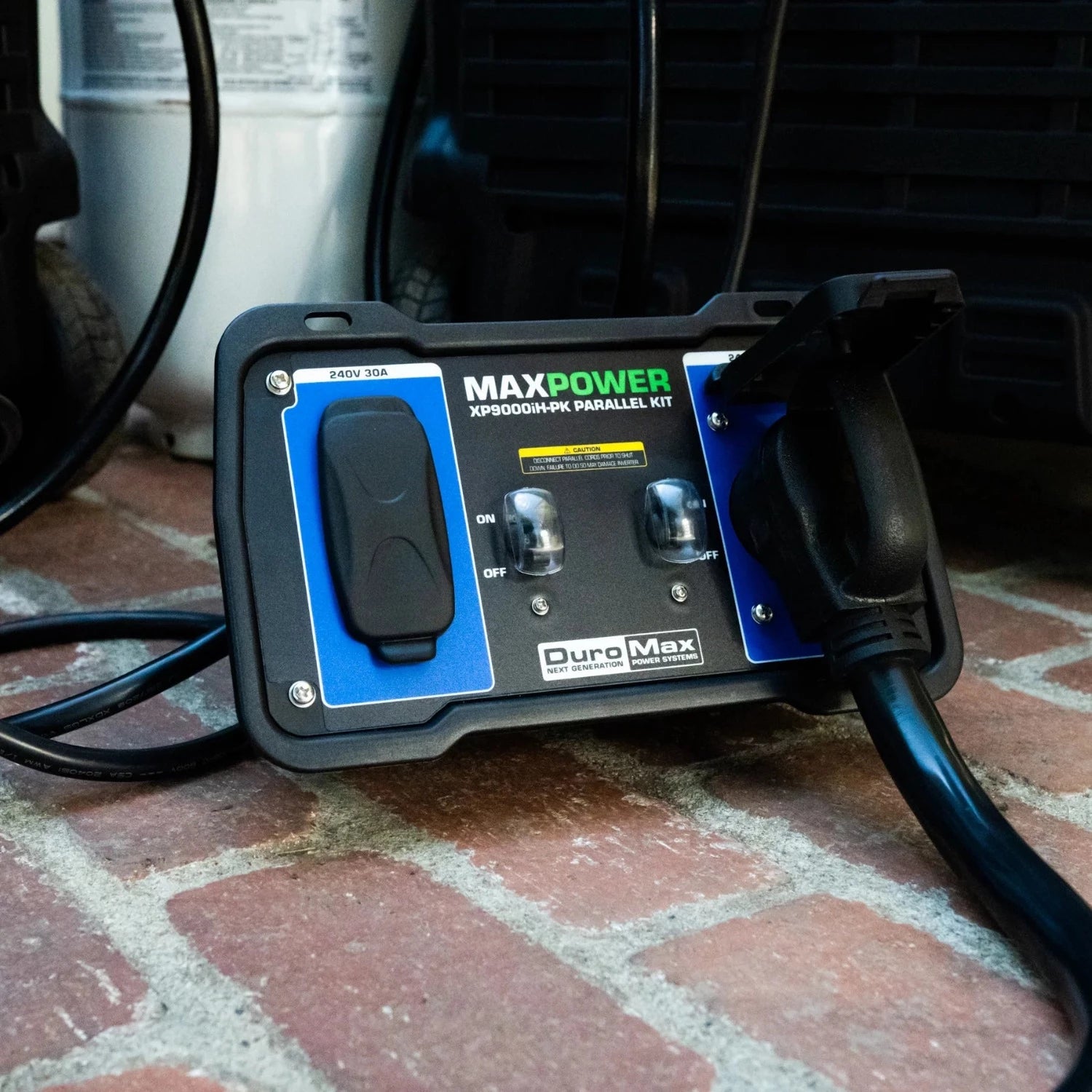 DuroMax Inverter Parallel Kit for XP9000iH Generator Sitting On The Ground