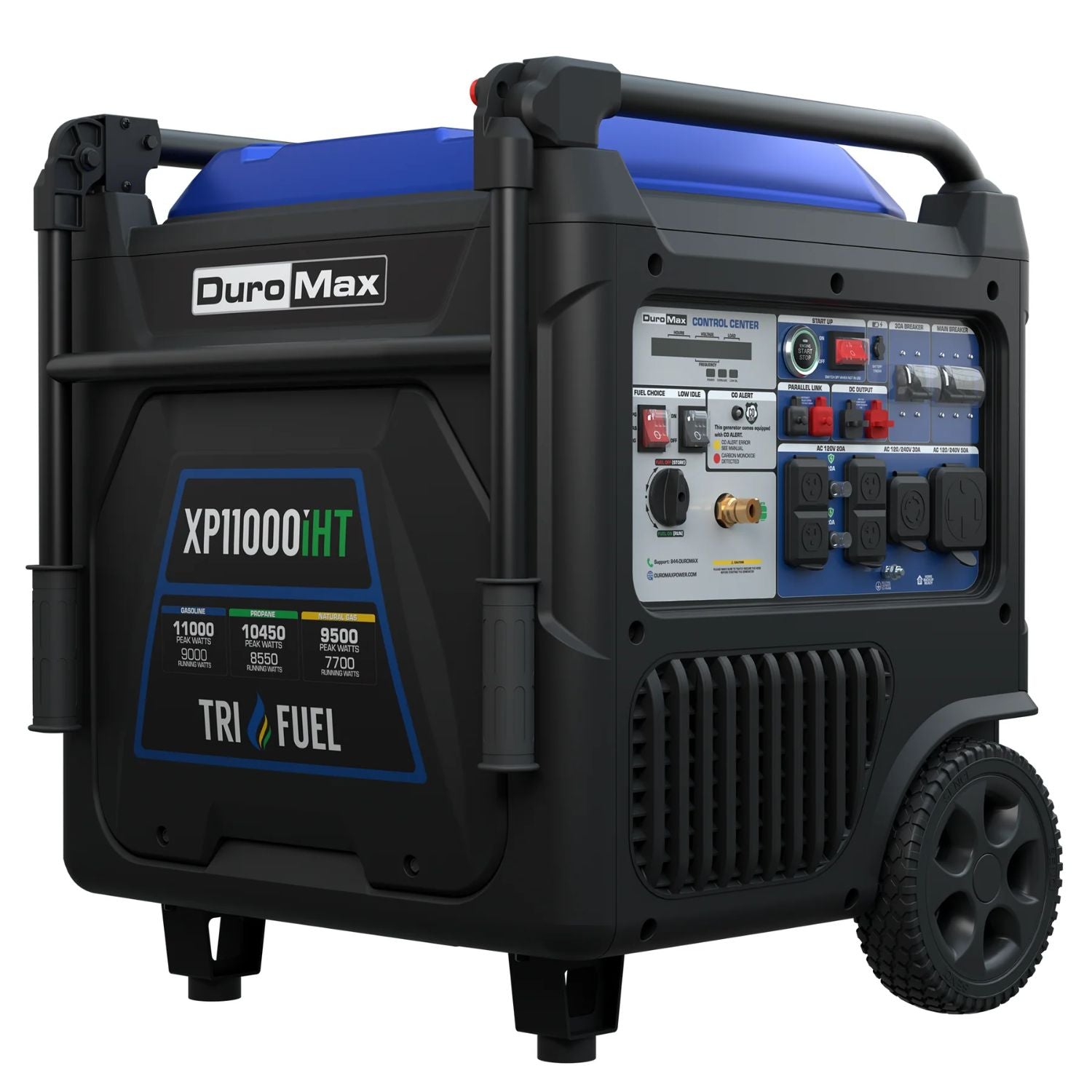 DuroMax XP11000iHT Tri-Fuel 9000W/11000W Portable Inverter