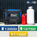 DuroMax XP13500iHT Tri-Fuel 10,500W/13,500W Portable Inverter Generator - Tri Fuel