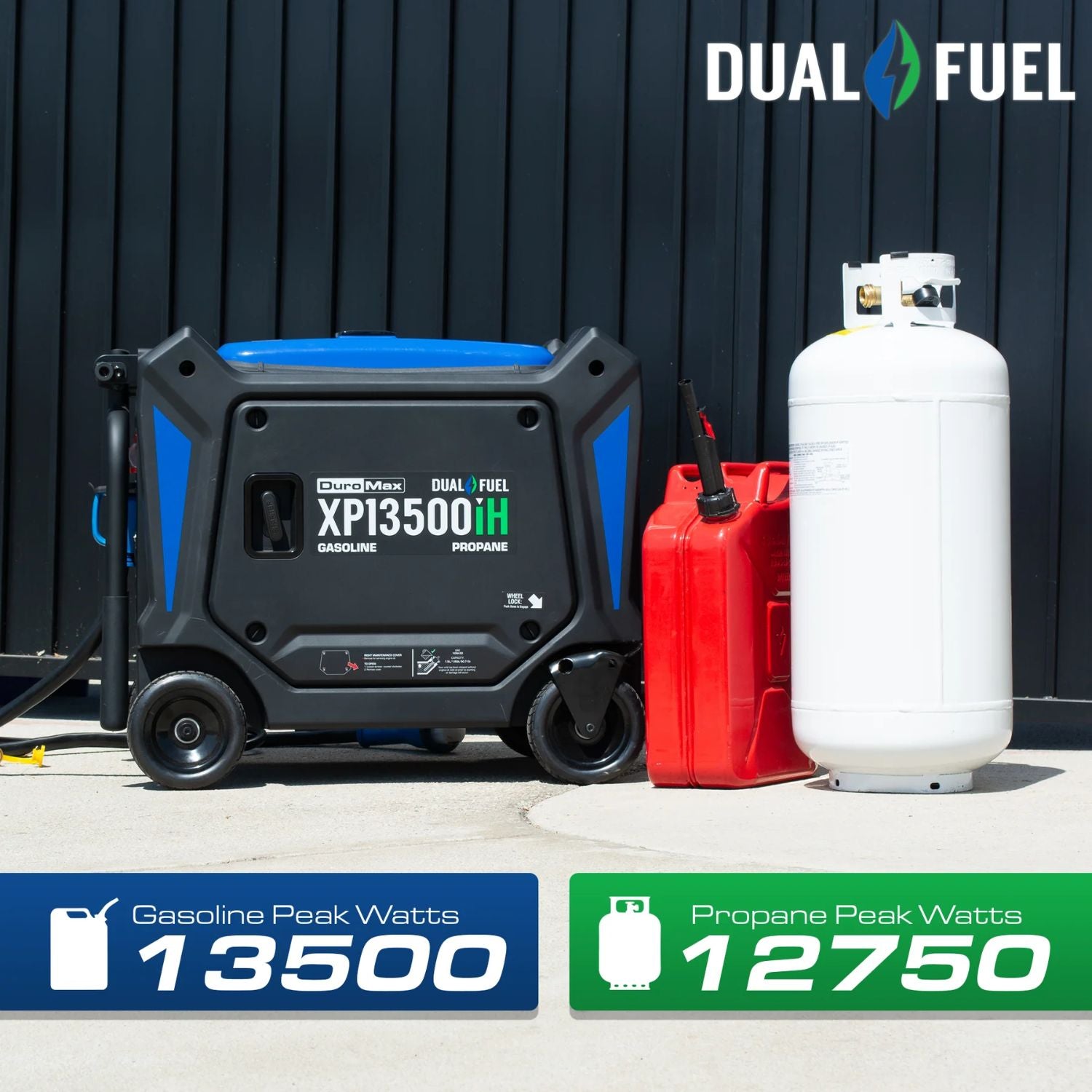 DuroMax XP13500iH Dual Fuel - Dual Fuel