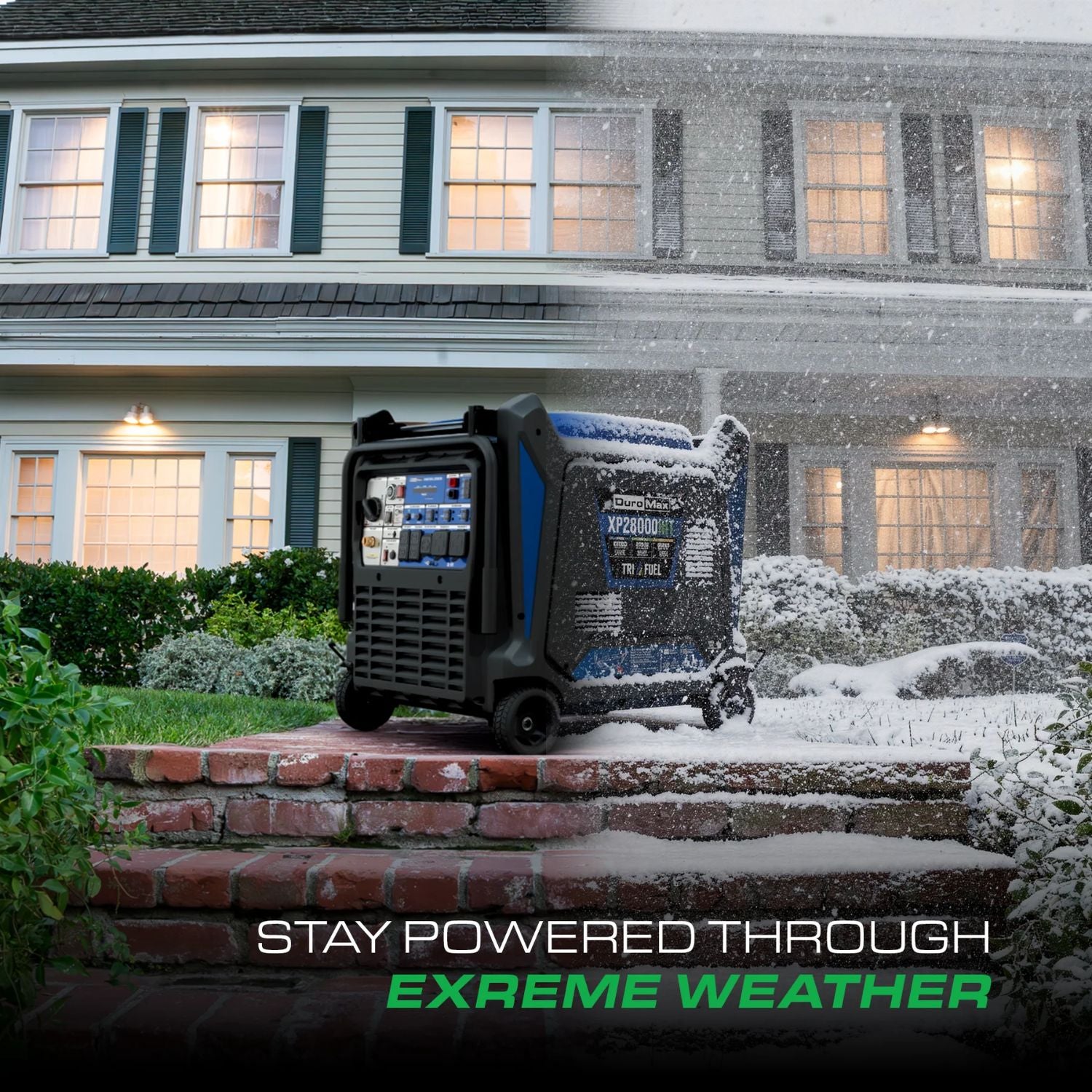 DuroMax XP28000iHT  - Stay powered through extreme weather 
