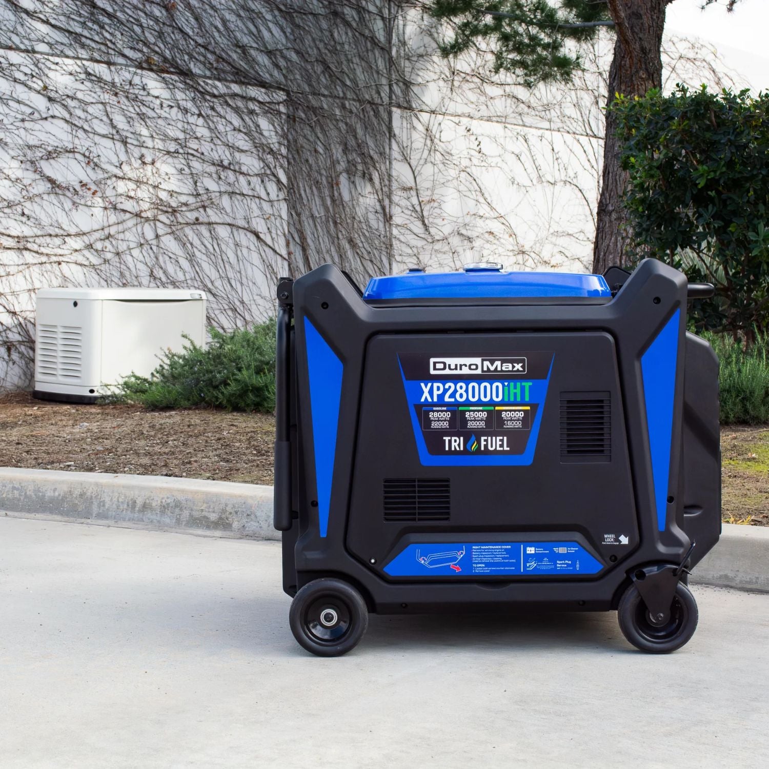 DuroMax XP28000iHT side view