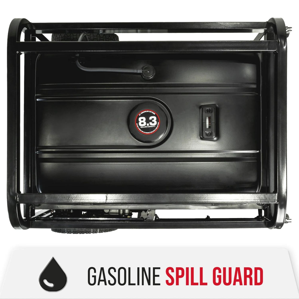 DuroStar DS13000MXT Tri-Fuel Generator top view