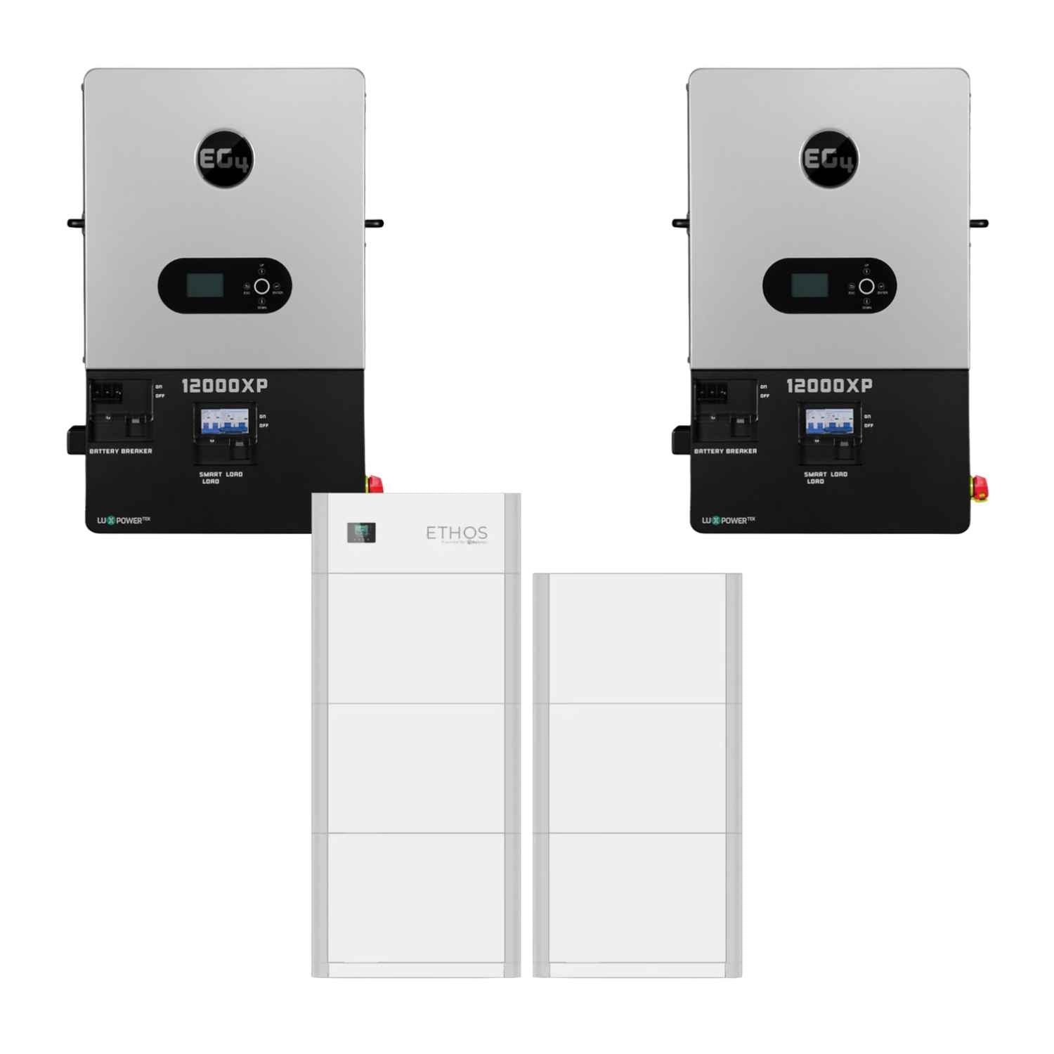 EG4 12000XP V2 Off-Grid Inverter | 12kW Output | 48V 120/240V Split Phase | 24kW PV Input