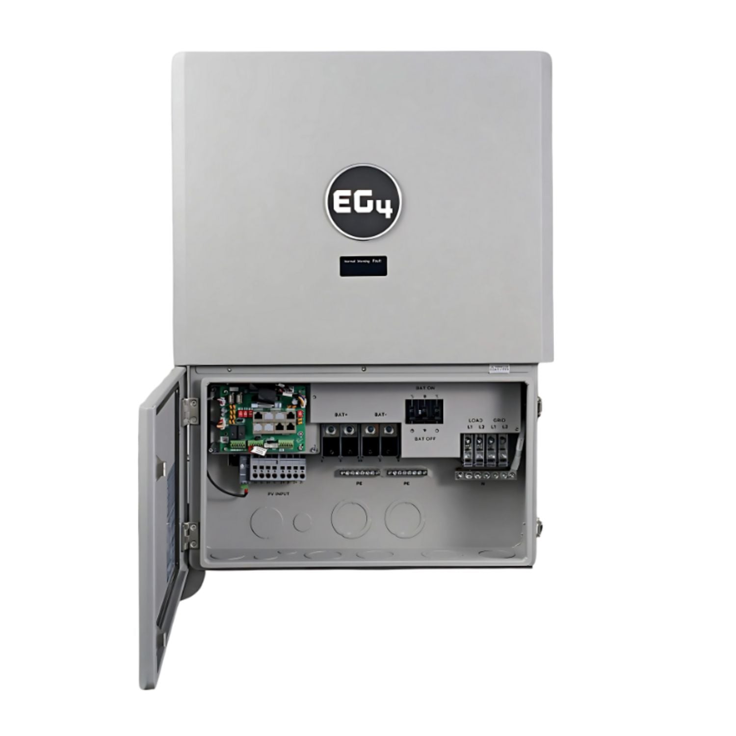 EG4 FlexBOSS18 Hybrid Inverter when open lid