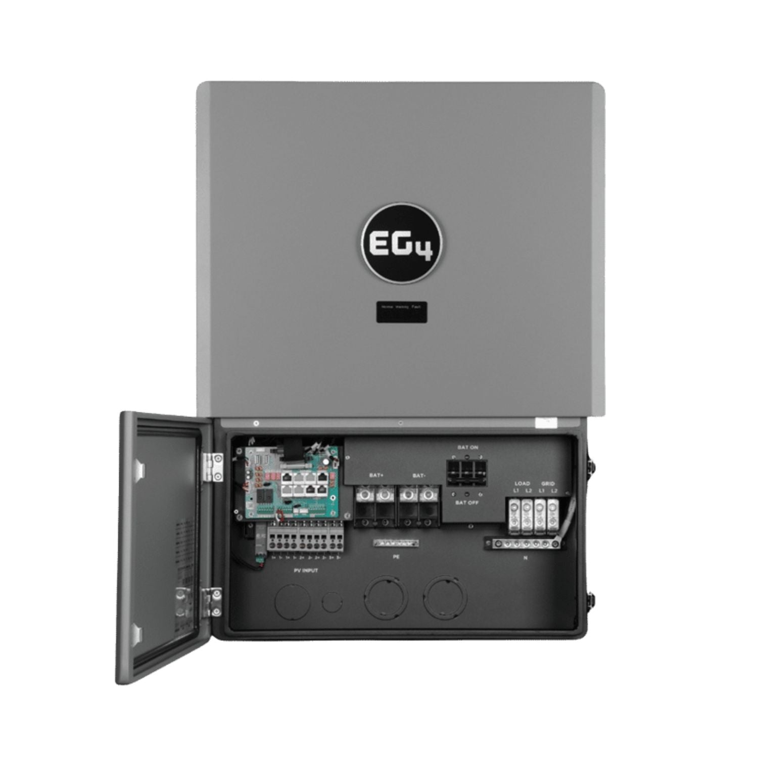 EG4 FlexBOSS21 Hybrid Inverter open lid