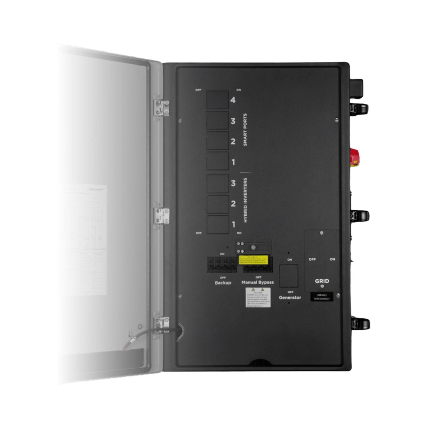 EG4 GridBOSS 200A MID open lid