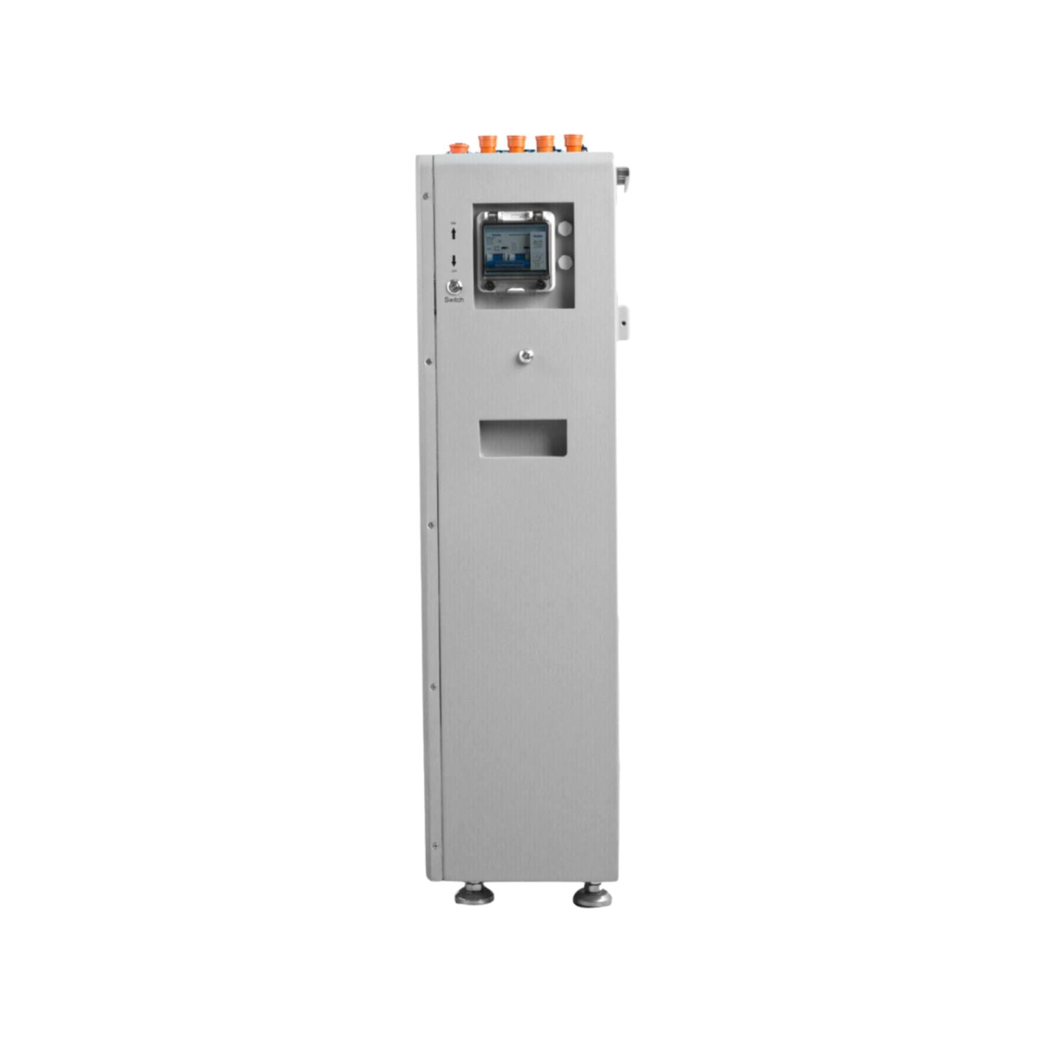 EG4 WallMount 314Ah All-Weather 51.2V 16.1kWh Battery side view