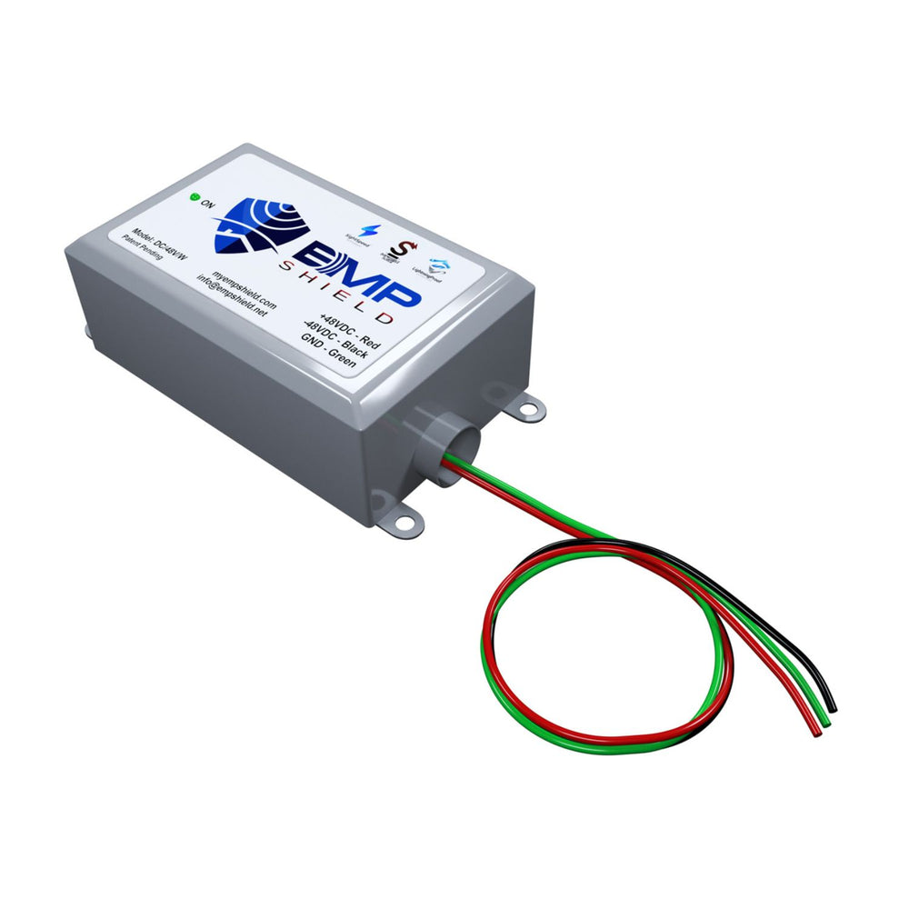 EMP Shield 48 Volt DC (DC-48V-W) right view