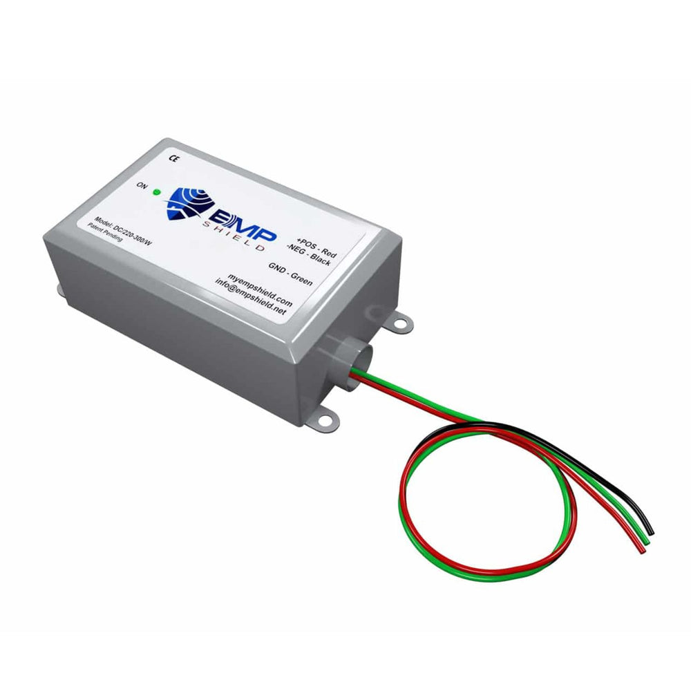 EMP Shield DC 220-300 Volt Solar Wind System EMP Protection left view