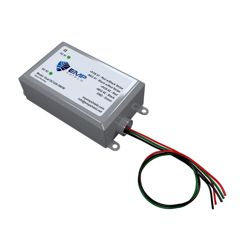 EMP Shield Dual 220-300 Volt DC Solar Panel / Wind