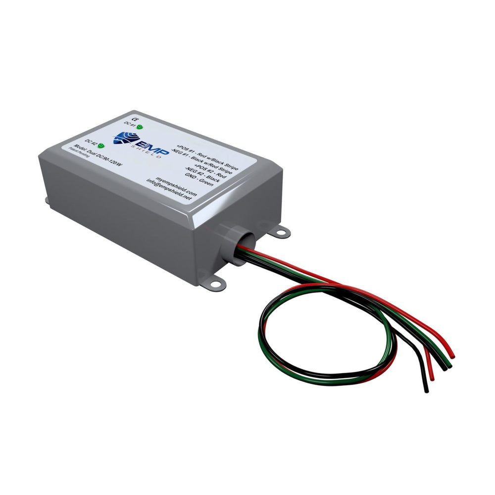 EMP Shield – Dual 90-120 volt DC Solar Panel / Wind