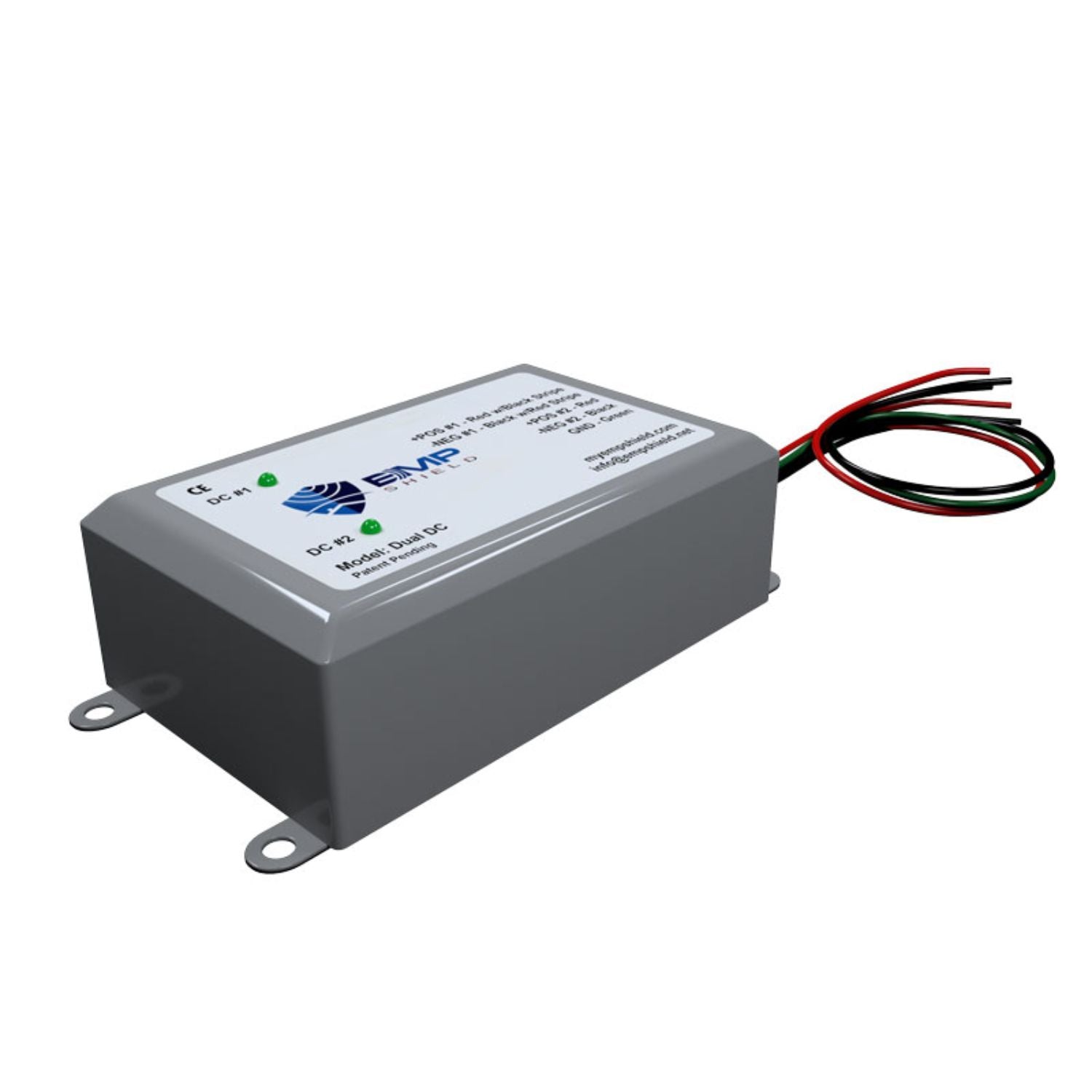 EMP Shield Dual DC MAX 600V For Large Solar Applications Side View