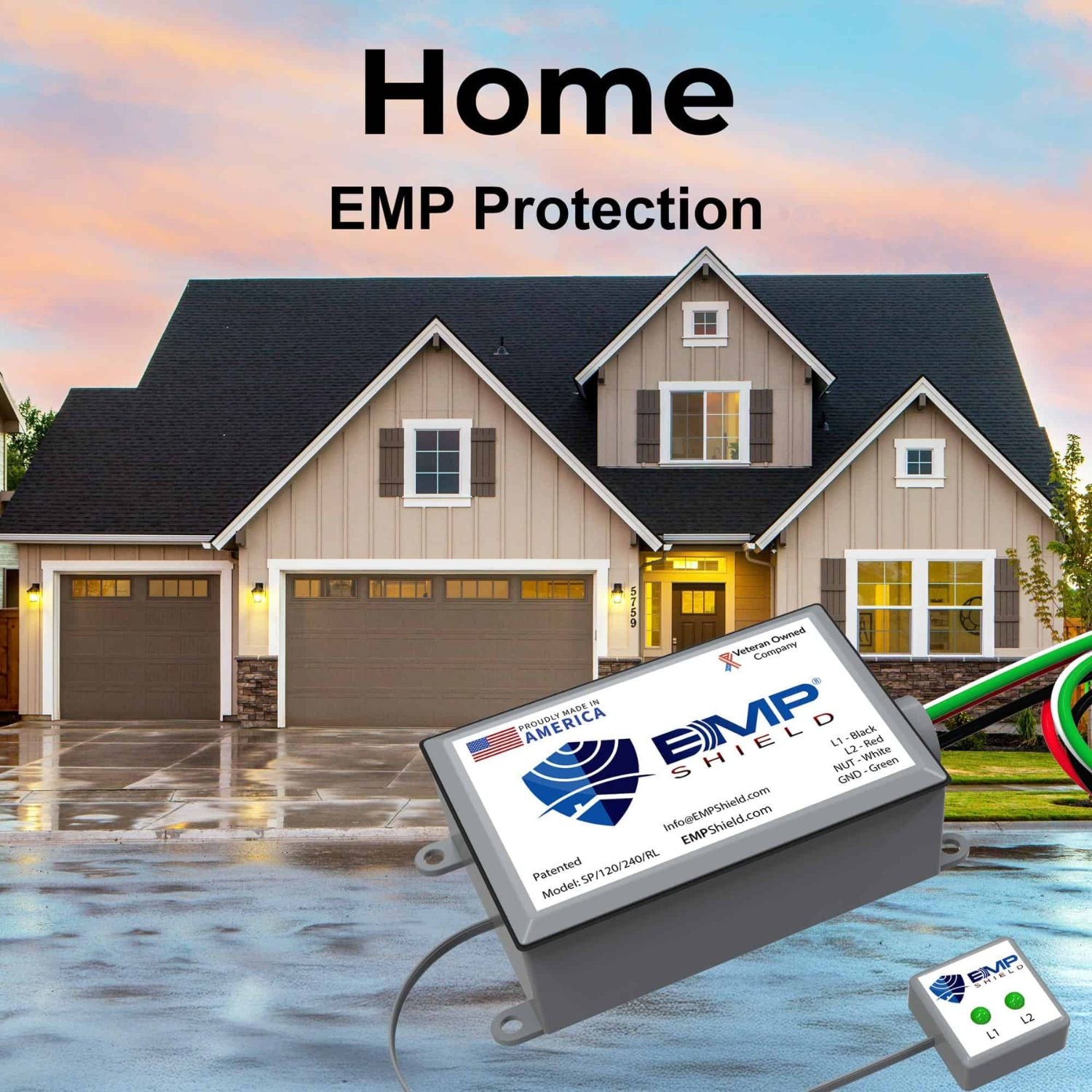 EMP Shield Home EMP & Lightning Protection + CME Defense | Outbound Power
