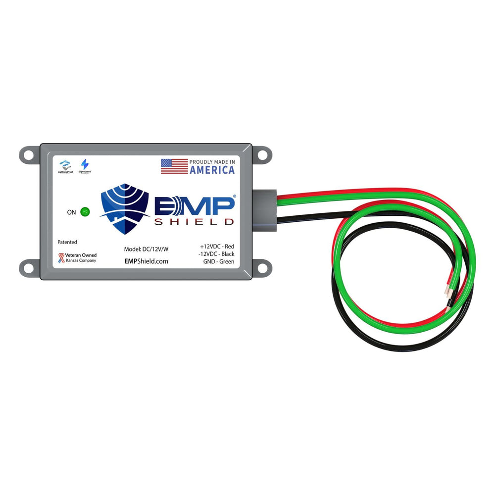 EMP Shield Lightning Protection for Vehicles (DC-12V-W) front view