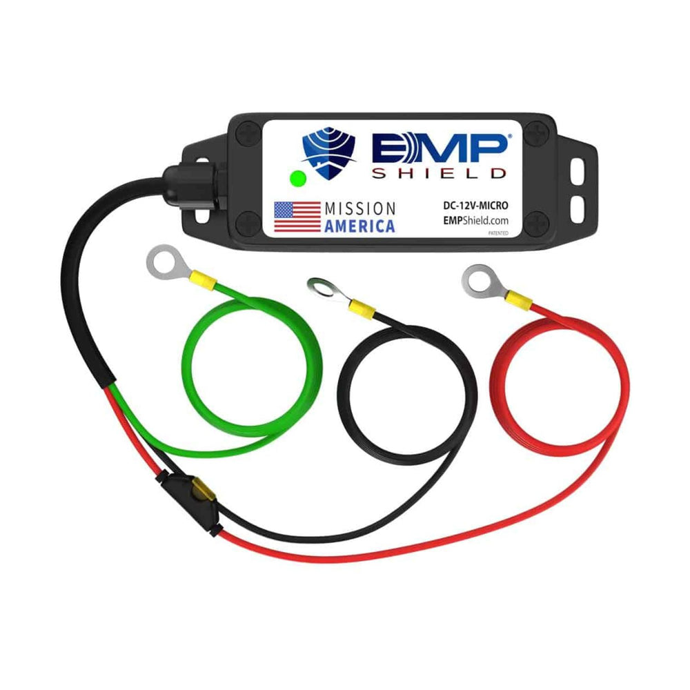 EMP Shield Micro – EMP & Lightning Protection for Vehicles (DC-12V-MICRO) Wired