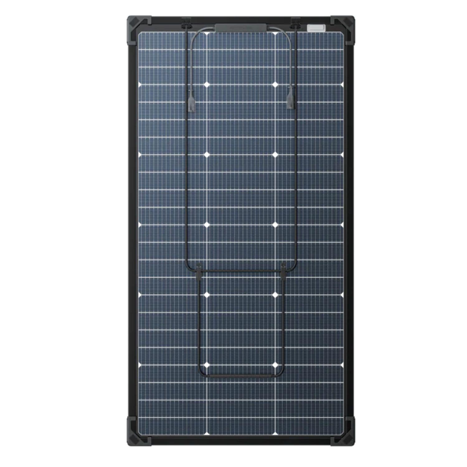 EcoFlow 125W Bifacial Modular Solar Panel 1-piece back view 