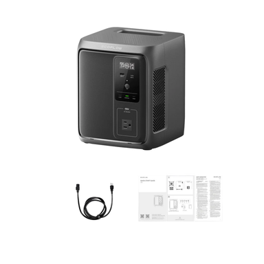 EcoFlow DELTA 3 1000 Air Portable Power Station with inclusions