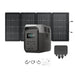 EcoFlow DELTA 3 1500 Portable Power Station with 220W Bifacial Solar Panel and alternator charger