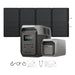EcoFlow DELTA 3 1500 Portable Power Station with 400W Solar Panel, and extra battery