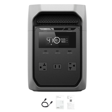 EcoFlow DELTA 3 Classic Portable Power Station Inclusions