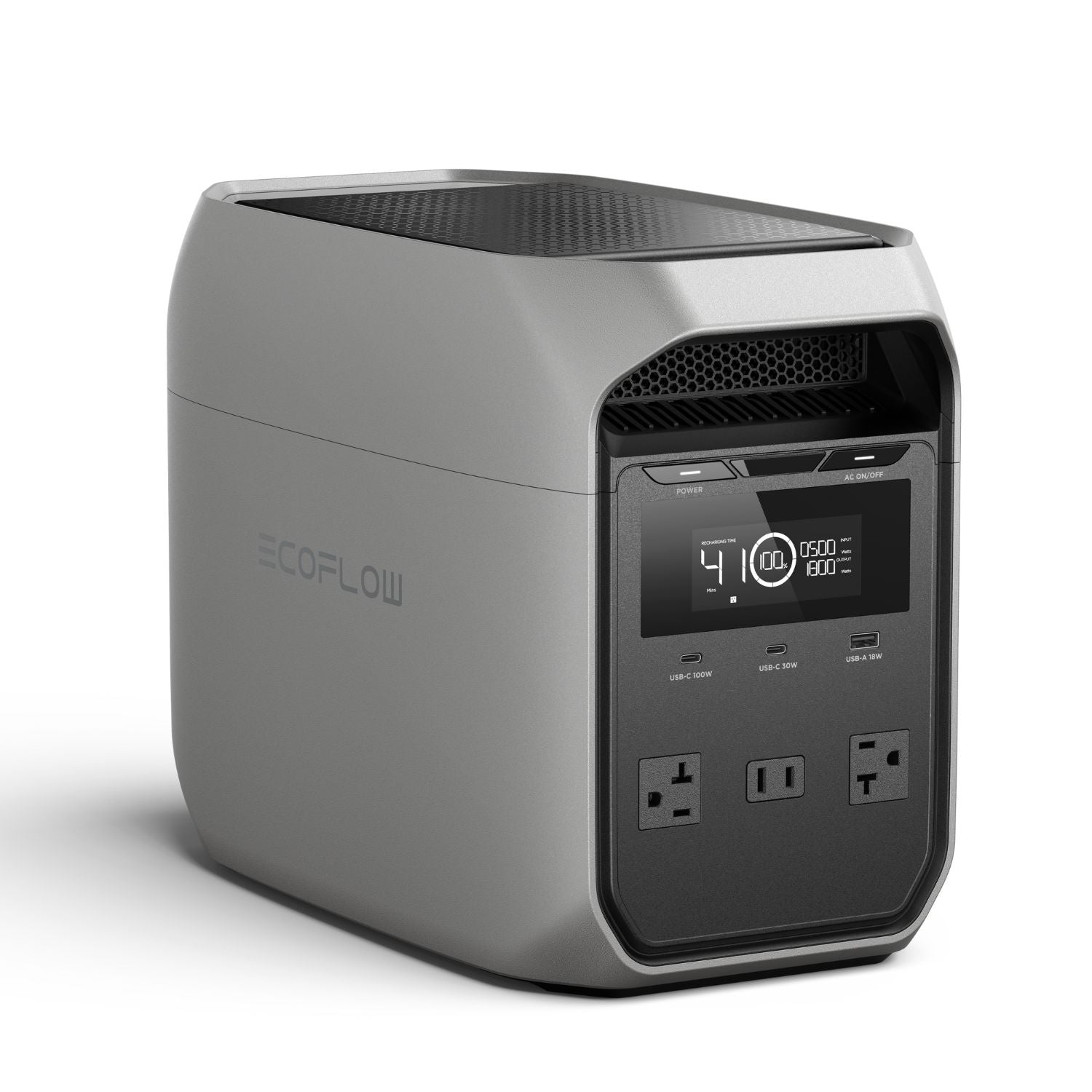 EcoFlow DELTA 3 Classic Portable Power Station right view