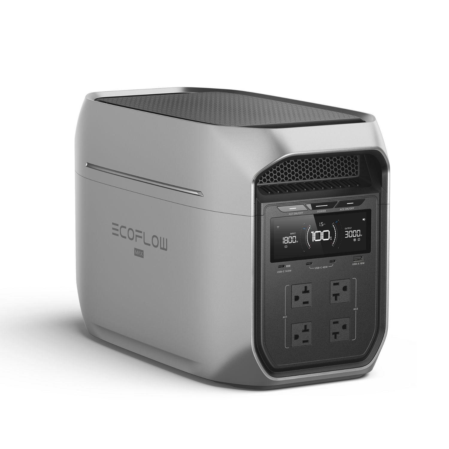 EcoFlow DELTA 3 Max Plus Portable Power Station right view