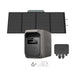 EcoFlow DELTA 3 Max Portable Power Station Black with 400W Solar Panel and 500W Alternator Charger