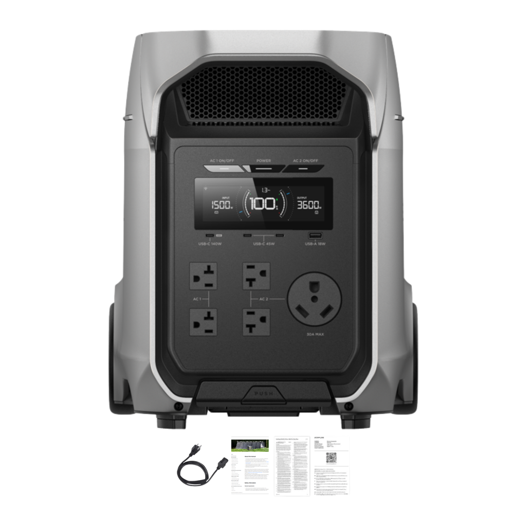EcoFlow DELTA 3 Ultra Plus Portable Power Station | 3072Wh EcoFlow DELTA 3 Ultra Plus Portable Power Station | 3072Wh