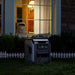 EcoFlow DELTA 3 Ultra Plus Portable Power Station outside a house at night