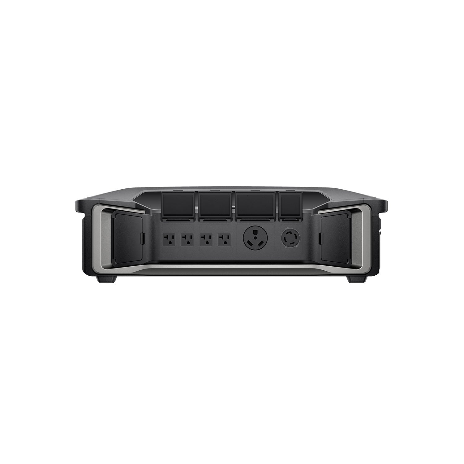 EcoFlow DELTA Pro Ultra Single Inverter Front View With Open Ports