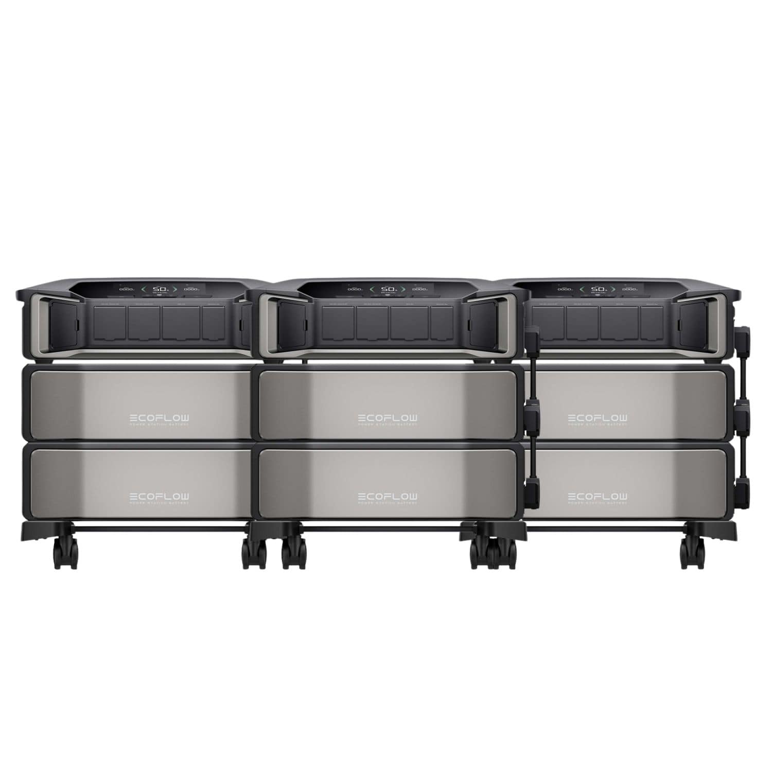 EcoFlow DELTA Pro Ultra With Three Inverters And Six Battery Packs 