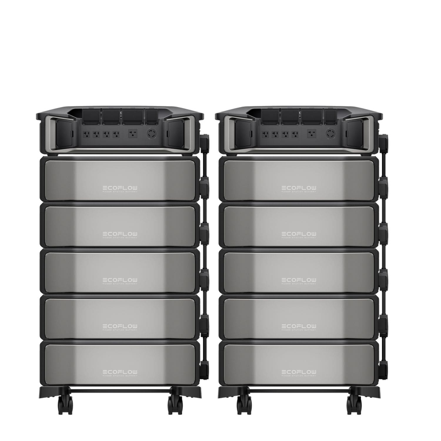 EcoFlow DELTA Pro Ultra With Two Inverters And Ten Battery Packs