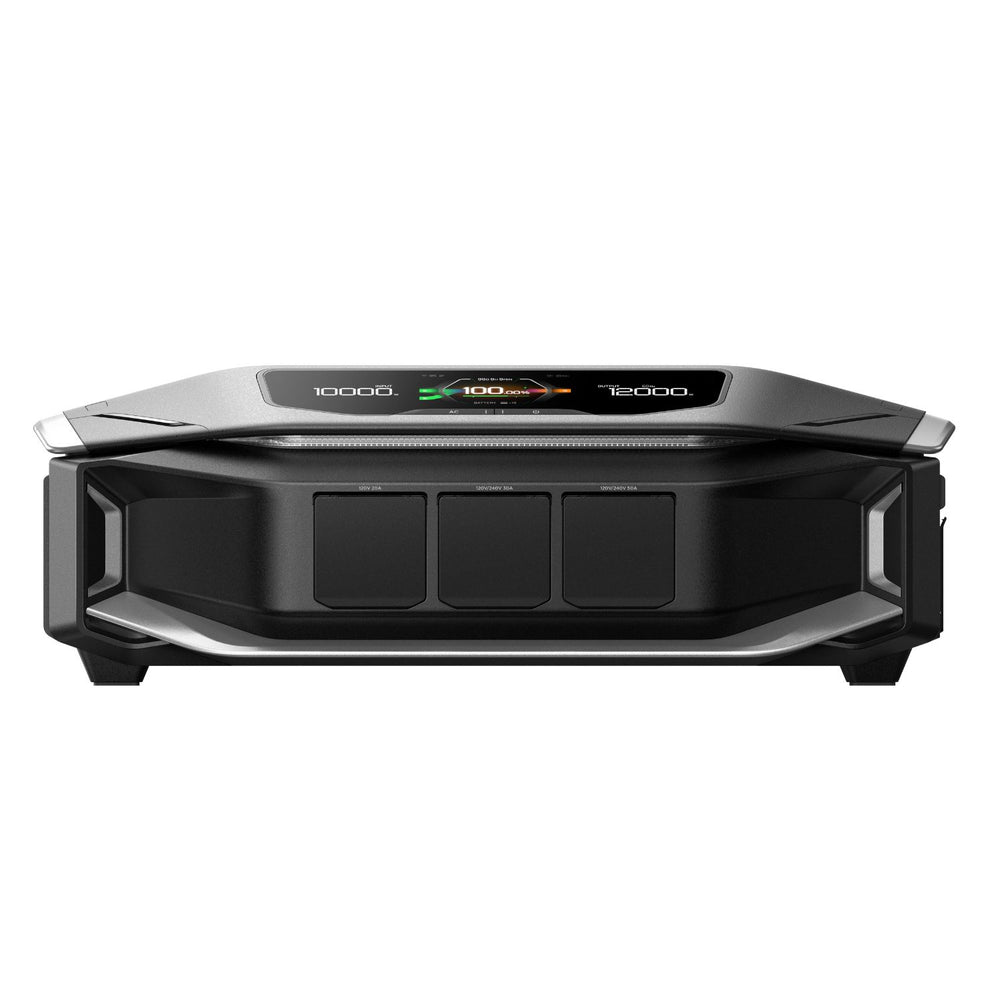 EcoFlow DELTA Pro Ultra X Inverter Front View With Closed Ports