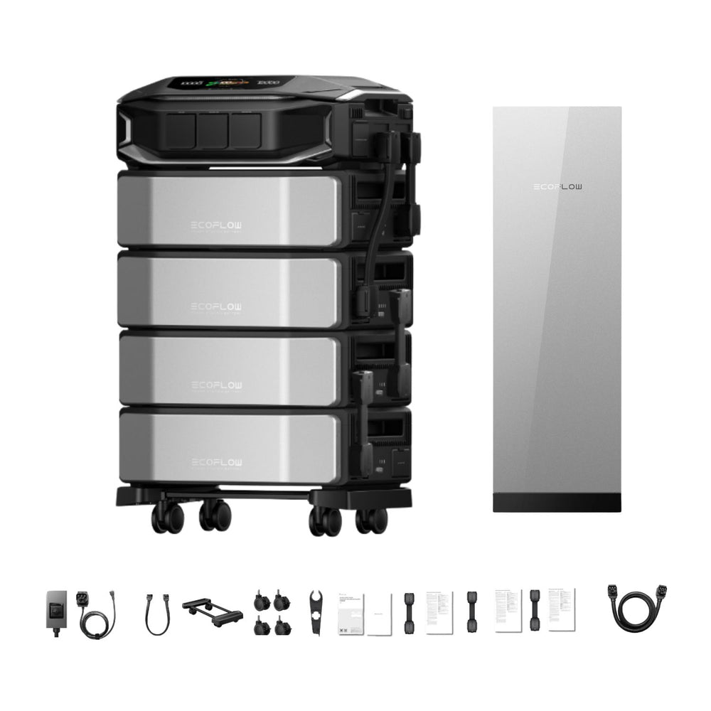 EcoFlow DELTA Pro Ultra X Whole-Home Backup | 6144Wh | 12kW | 10kW Solar Input