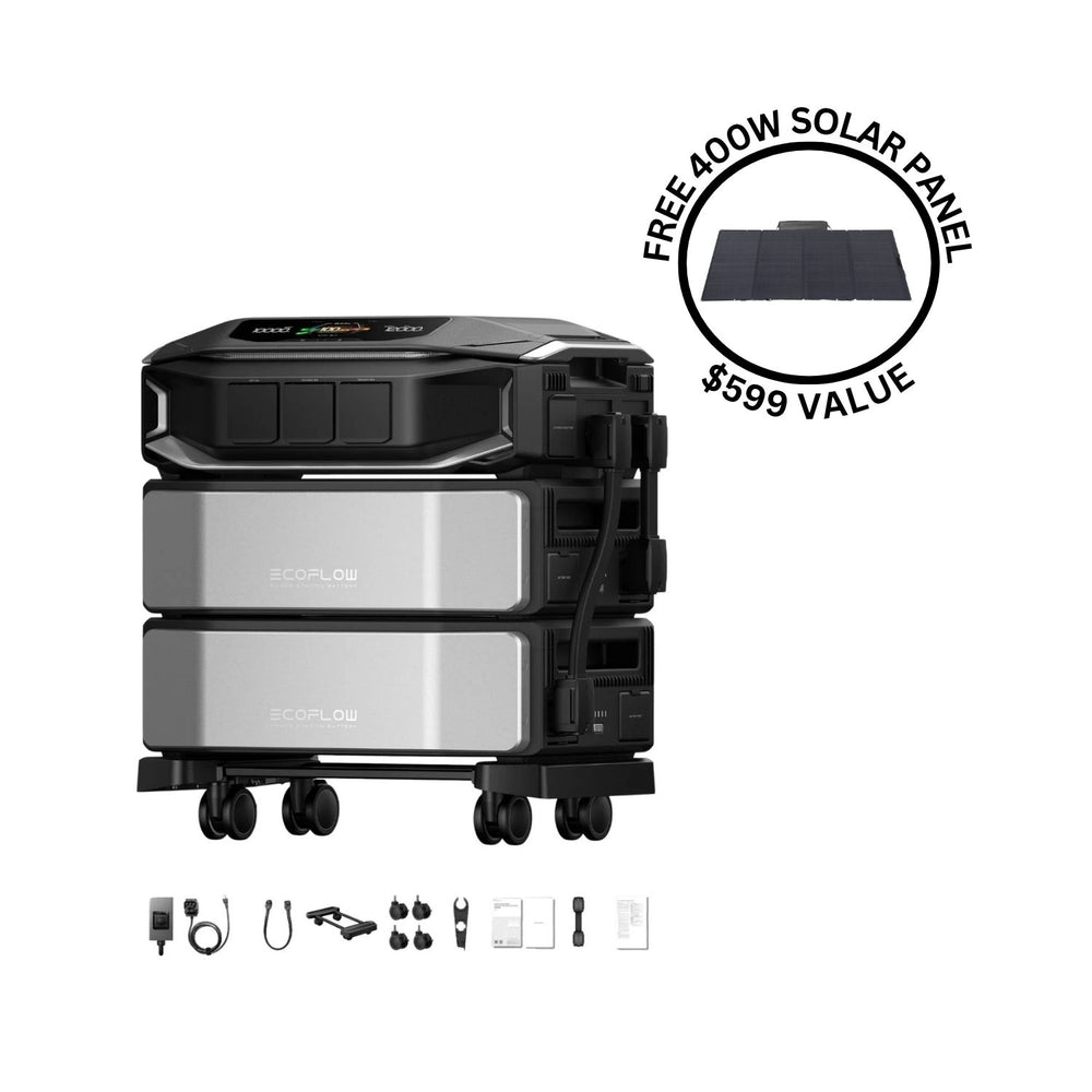 EcoFlow DELTA Pro Ultra X With Free 400 Watt Solar Panel