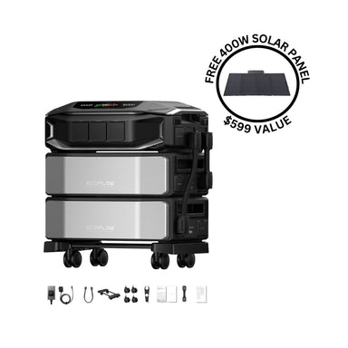 EcoFlow DELTA Pro Ultra X With Free 400 Watt Solar Panel
