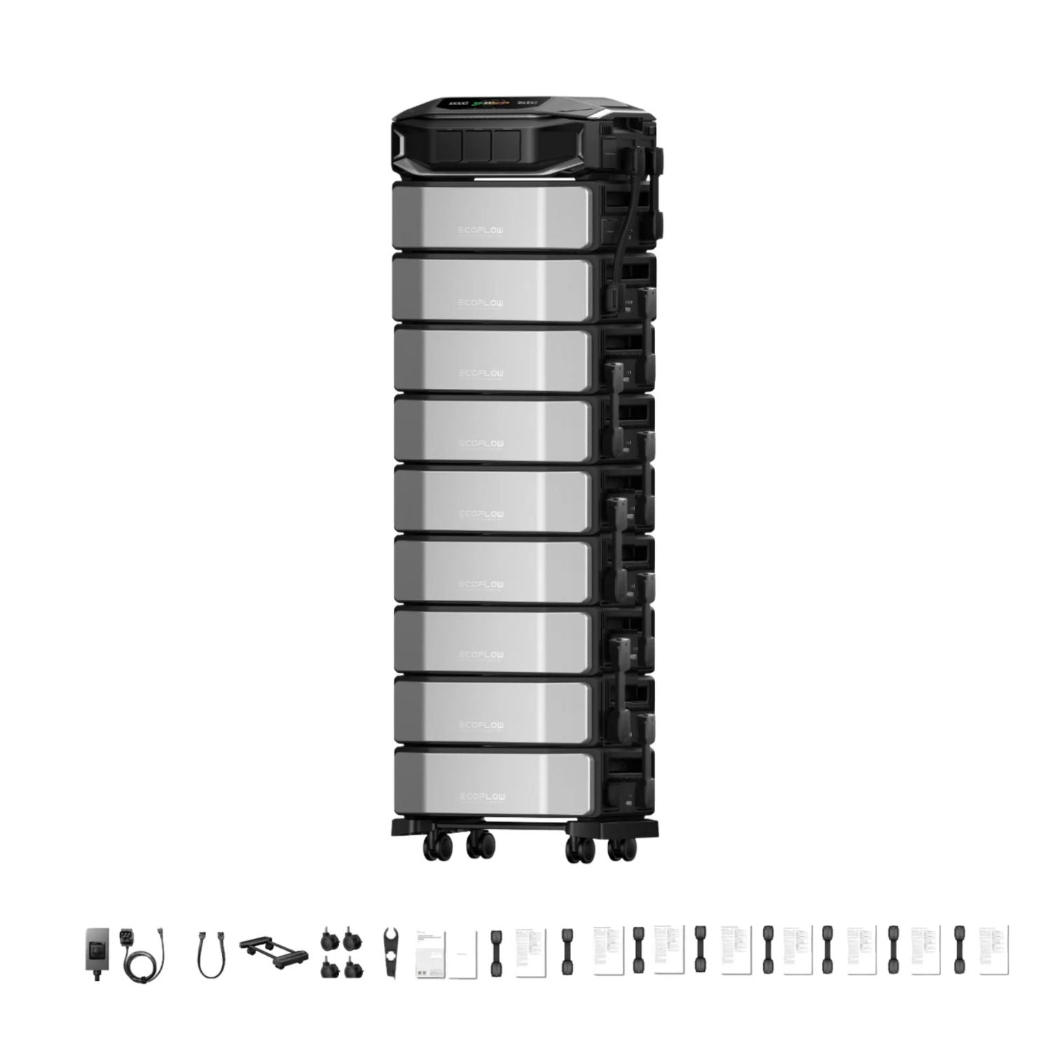EcoFlow DELTA Pro Ultra X With Nine Batteries 