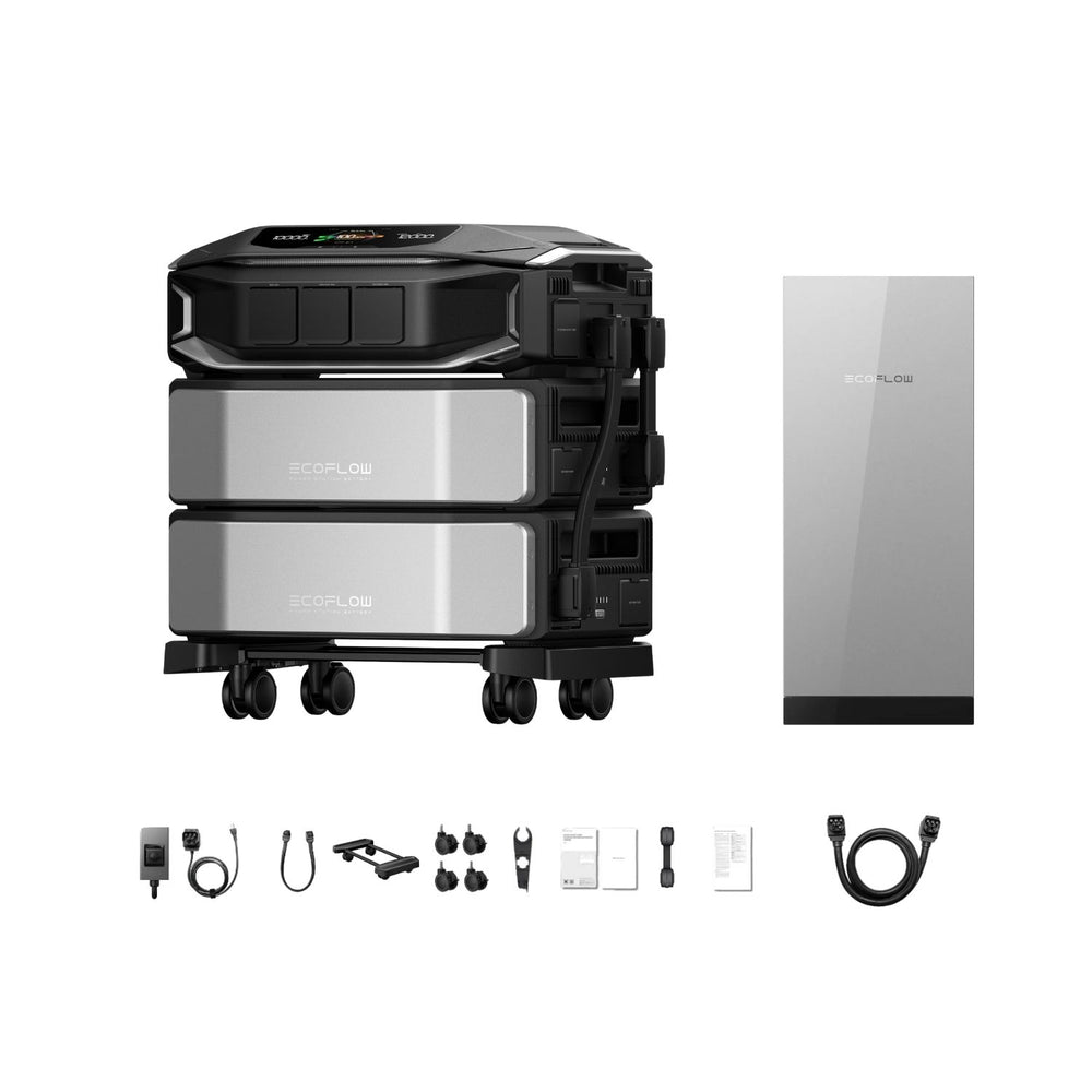 EcoFlow DELTA Pro Ultra X Whole-Home Backup | 6144Wh | 12kW | 10kW Solar Input