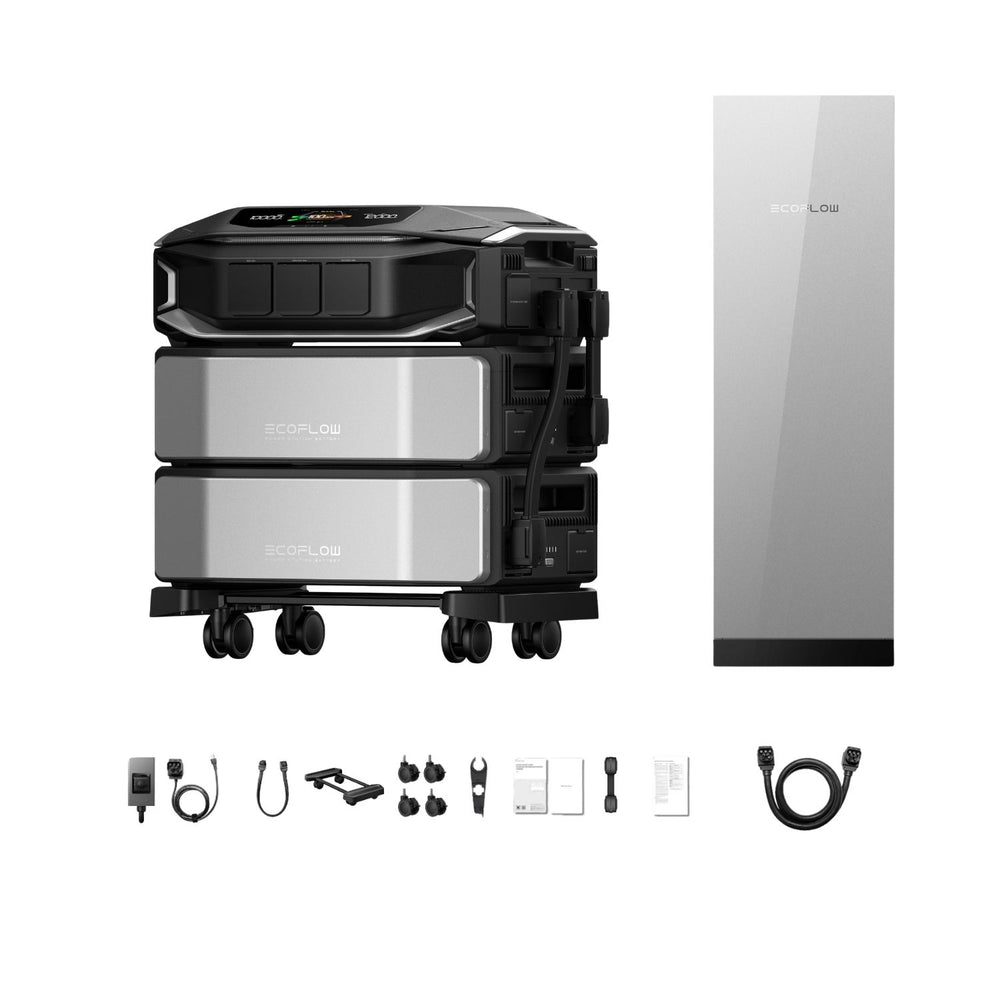 EcoFlow DELTA Pro Ultra X Whole-Home Backup | 6144Wh | 12kW | 10kW Solar Input