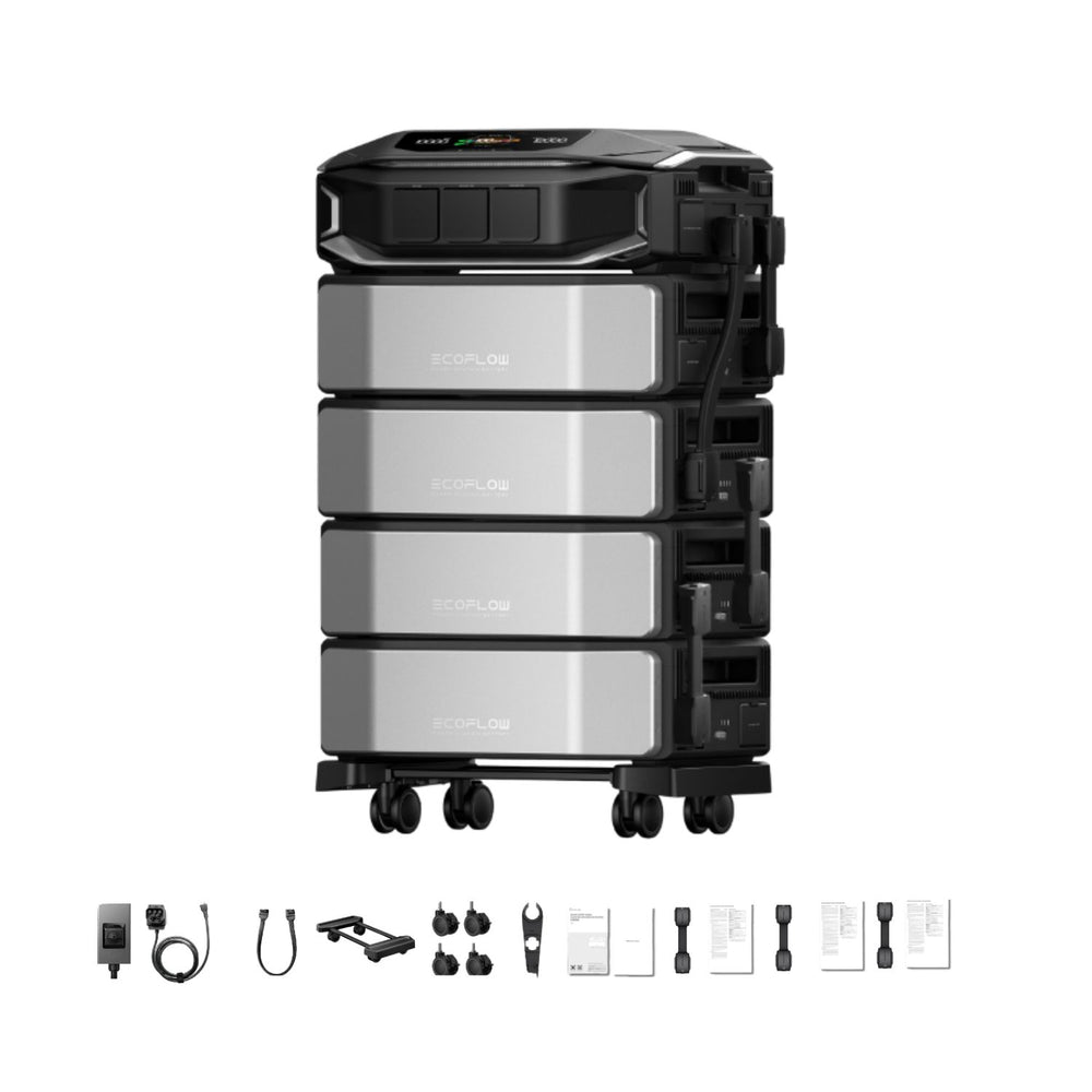 EcoFlow DELTA Pro Ultra X With Two Batteries with four batteries