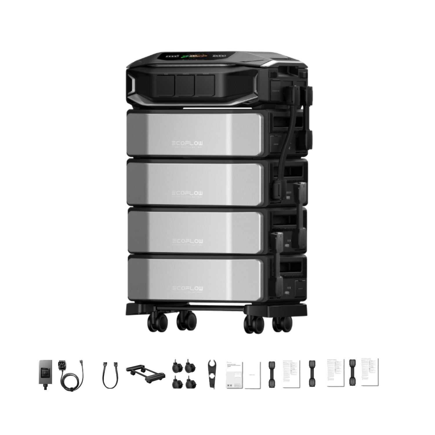 EcoFlow DELTA Pro Ultra X With Two Batteries with four batteries